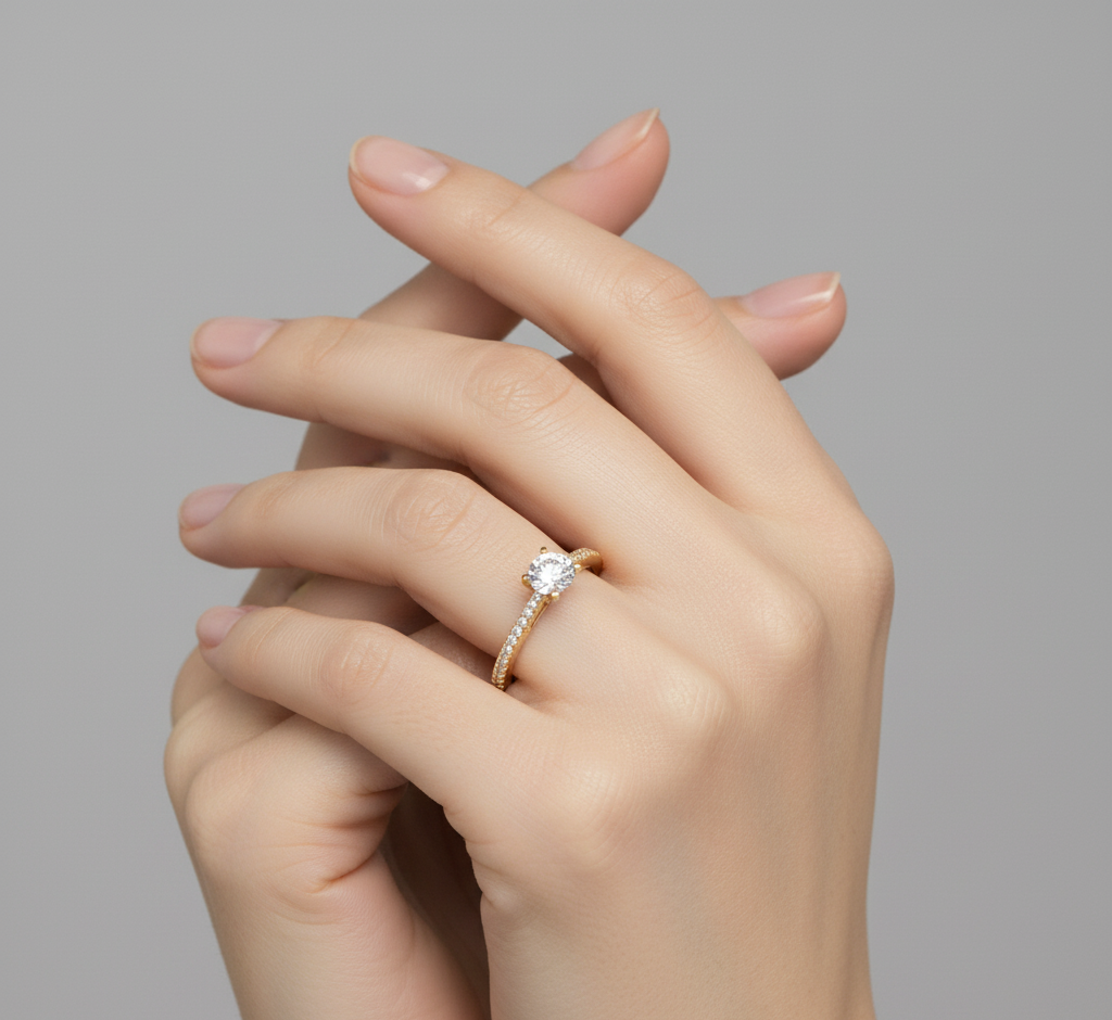Eternal Flame Sustainable Diamond Bridal & Proposal Ring