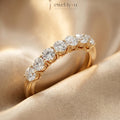Infinite Radiance Lab-Grown Diamond Eternity Band Timeless Sustainable Wedding Ring