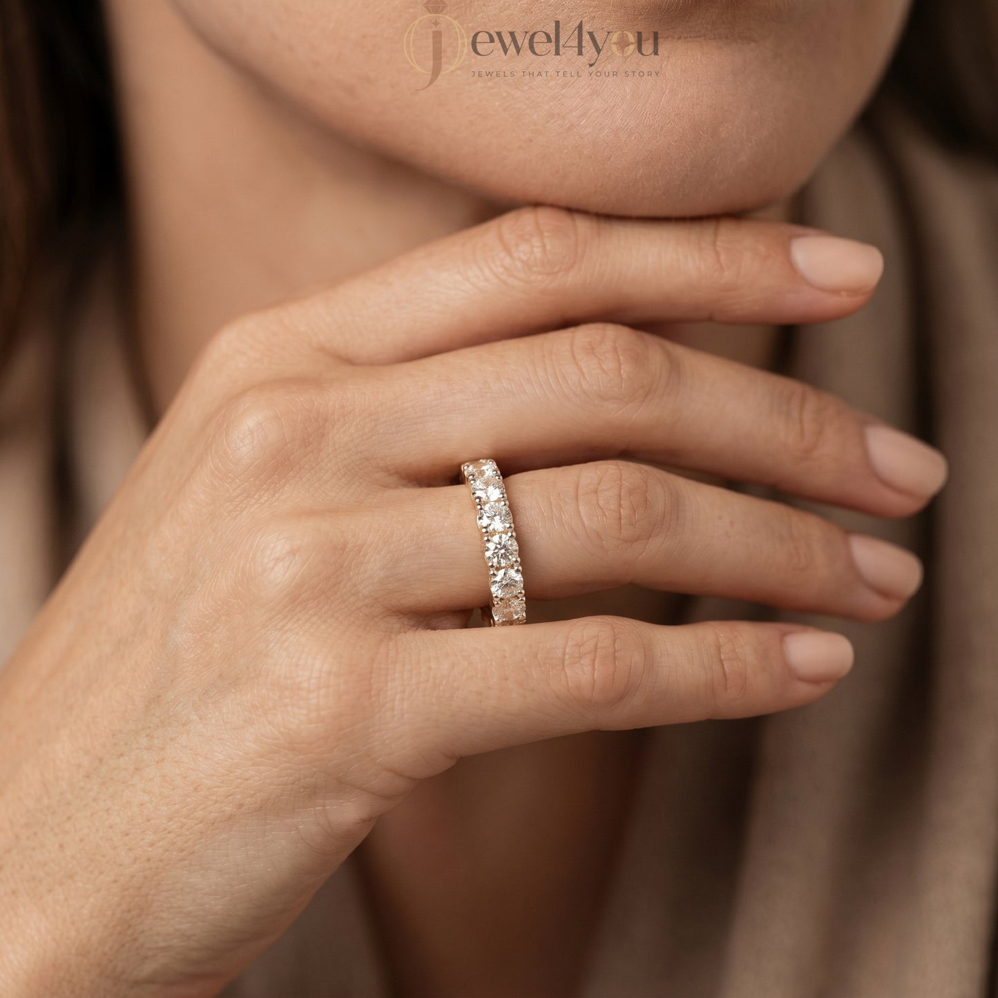 ROUND DIAMOND YELLOW GOLD RING ##YELLOW GOLD