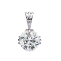 Timeless Virtue Lab-Grown Round-Cut Diamond Pendant