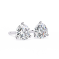 Luna Classic Round Lab-Grown Diamond Stud Earring