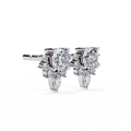 Aurielle Floral Cluster Lab-Grown Diamond Stud Earrings