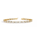 Vienna Baguette & Round Lab-Grown Diamond Tennis Bracelet