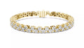 Eternal Bloom Double-Row Lab-Grown Diamond Tennis Bracelet