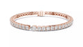 Teardrop Grace Lab-Grown Diamond Tennis Bracelet