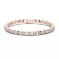 Emerald Aura Lab-Grown Diamond Tennis Bracelet