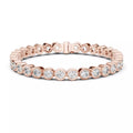 Celeste Bezel Lab-Grown Diamond Tennis Bracelet