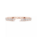 Celeste Open Cuff Lab-Grown Bracelet | Mixed-Shape Diamond Bangle