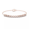 Bloomline Lab-Grown Diamond Chain Tennis Bracelet
