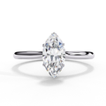 Ethereal Marquise Lab Diamond Solitaire Ring | VS+ Gold