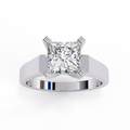 Skybridge Quad-Tab Princess-Cut Solitaire Ring