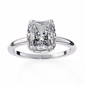 Luna Radiant X-Gallery Lab-Grown Diamond Ring