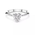 Eternal Heartbeat Lab-Grown Heart Diamond Solitaire Engagement Ring