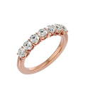 Celeste Arc Lab-Grown Diamond Eternity Band Ring