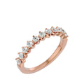 Luna Crest Lab-Grown Diamond Half Eternity Ring