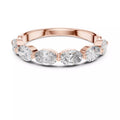Oval Serenade Lab-Grown Diamond Band Ring in Gold – Modern Bridal & Anniversary