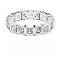 Modern Heirloom Lab-Grown Emerald-Cut Eternity Ring in Gold