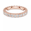 Eternal Radiance Lab-Grown Diamond Eternity Ring in Solid Gold