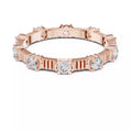 Celeste Lab-Grown Diamond Eternity Ring – Modern Engagement & Wedding Band in Gold & Silver