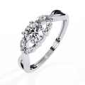 Eternal Lumina Lab-Grown Round Diamond Engagement Ring - Timeless Sustainable Brilliance