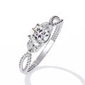Twist Aurora Lab-Grown Diamond Ring