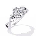 EterniX SparkHalo Lab-Grown Diamond Classic Ring