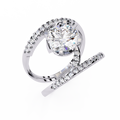 Lumi Twistline Lab-Grown Diamond Contemporary Ring
