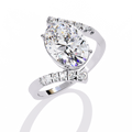 Eterni Glow Oval Lab-Grown Diamond Elegance Ring