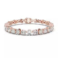 Oval Reverie Lab-Grown Diamond Tennis Bracelet
