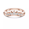 Aurielle Crown Curve Lab-Grown Diamond Ring