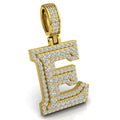 INITIAL LETTER E PENDANT