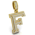 INITIAL LETTER F PENDANT
