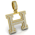 INITIAL LETTER H PENDANT