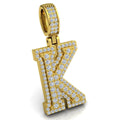 INITIAL LETTER K PENDANT