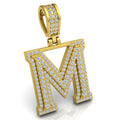 INITIAL LETTER M PENDANT