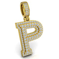 INITIAL LETTER P PENDANT