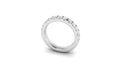 French Split Double-Shank Lab-Grown Diamond Engagement Ring for Women