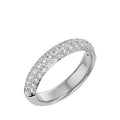 Half Eternity Band Lab-Grown Diamond Ring - Timeless & Sustainable Bridal Jewelry