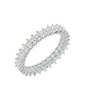 Timeless Radiance Lab-Created Diamond Eternity Ring Elegant Full-Eternity Sparkle