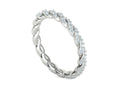 Serpent's Embrace Lab-Grown Diamond Ring - Elegant & Sustainable Twist Design