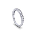 Glimmering Harmony Diamond Wedding Band