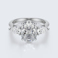 Ethereal Harmony Ethical Ring - Sustainable Lab-Created Diamond in Gold
