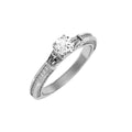 Radiant Elegance Lab-Grown Diamond Engagement Ring - Timeless, Sustainable Luxury