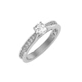 Luminous Solace Lab-Grown Diamond Engagement Ring - Elegant & Sustainable Bridal Jewelry