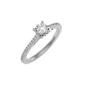 Eternal Flame Sustainable Diamond Bridal & Proposal Ring